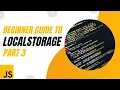 Full Beginner Guide to Local Storage Iterating for items Support Key Length Arabic Darija
