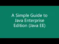 What is Java Enterprise Edition Java EE