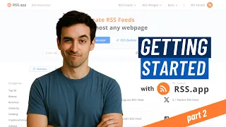Getting Started with RSS app Part 2