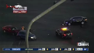 TRAFFIC 3 car crash near Cheyenne I-15