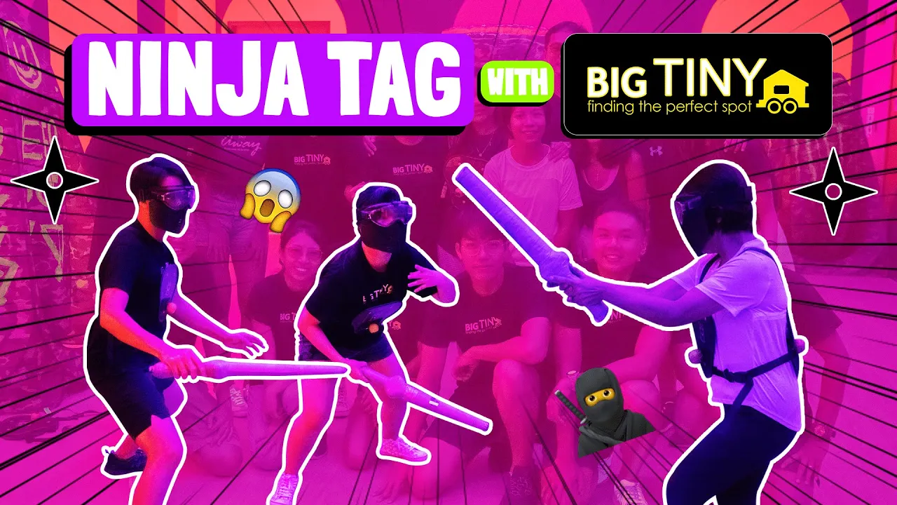 Big Tiny at their FunEmpire Ninja Tag session