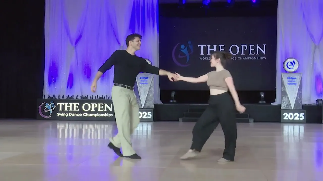Omar Gonzalez and Kristen Wallace - Strictly Swing - Open Finalist - The Open 2025