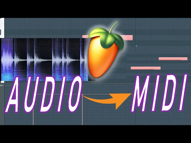Download MP3 Pasar de  AUDIO (MP3 | WAV) a MIDI en FL Studio 20 🍐