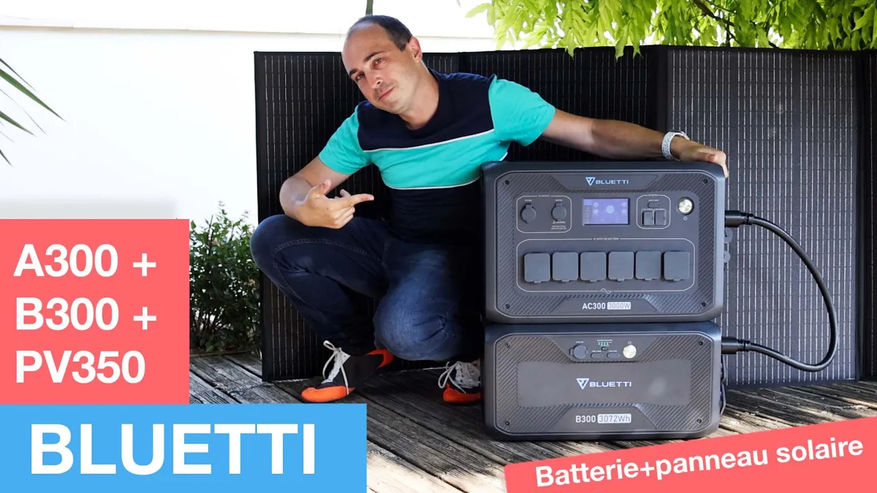 La batterie BLUETTI AC300 et la batterie B300 testées par Mac4Ever