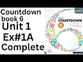 Oxford Countdown Book 6 - Exercise 1A complete Step-by-Step Solution ytacademy198
