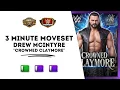 Basic Build with Basic Damage Drew McIntyre Crowned Claymore WWE Champions