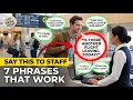 What to Say to Airline Staff 7 Phrases That ACTUALLY GET HELP When Things Go Wrong