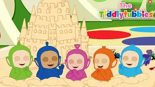 Fun Sandbox Playtime! | Tiddlytubbies - WildBrain | Full Episodes for Kids