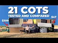 Best Camping Cot 21 Cots TESTED and COMPARED