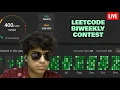 Leetcode Weekly Contest 494 Live Attempt