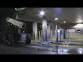 ATM Ripped Out Of Bank s Drive-Thru Lane