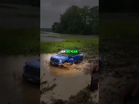 When he filmed his toycar, it looked insane!