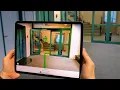 Indoor Navigation with Augmented Reality in a hospital
