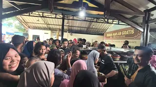 RATUSAN ORANG DATANG KE RUMAH MAKAN GRATIS,,,, PETUGAS RMG KUWALAHAN 🔥🔥🔥