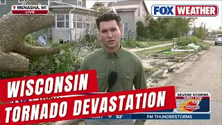 Wisconsin Tornado Leaves Trail Of Destruction Across Cities In The Fox Valley