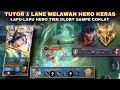 TUTORIAL CARA 1 LANE MELAWAN HERO XP KERAS TIER SSS+ , 1 HIT LANGSUNG MOKAD | MLBB