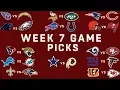 Week 7 NFL Game Picks NFL