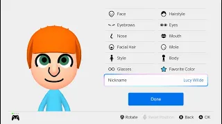 How to make a Lucy Wilde mii Despicable Mii
