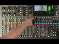 Behringer X32 - Sending an Input to the Main Output and 1