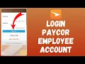 How to Login Into Paycor Employee Account 2024 Sign In to Paycor Employee Account