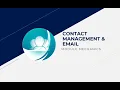 Contact Management Email