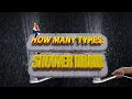 How Many Types Shower Drains A to help you understand the types of Shower Drains