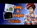 Day Night Sunrise Sunset Explained for Kids 3D animation examples