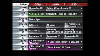 TV Listings Guide - Charter Spectrum 25