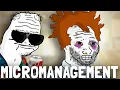 WOJAK DOOMER WAGE SLAVES UNDER MICROMANAGEMENT PRESSURE