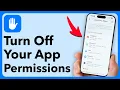 How to Turn Off App Permissions ANY iPhone