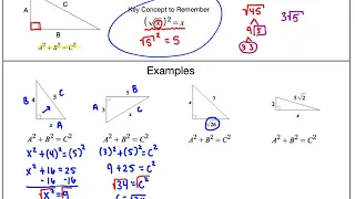 Pythagorean Theorem REview