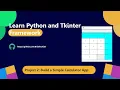 Tkinter Projects Creating a Simple Calculator Part 1