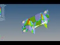 Topography Optimization using Hypermesh Optistruct