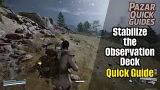 How To Stabilize The Observation Deck Near The Ridgeline Arc Raiders Quick Guide 