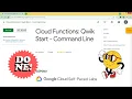 Cloud Functions Qwik Start - Command Line