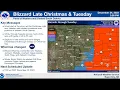 Christmas Blizzard for portions of Western and Central South Dakota