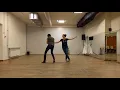 Level GH and Ninja's - Shufflin and Rollin routine with music