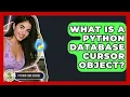 What Is A Python Database Cursor Object - Python Code School