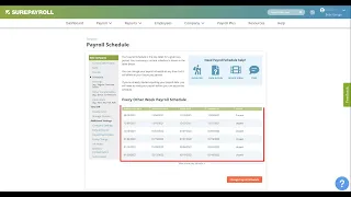 How to Change Your Payroll Schedule SurePayroll
