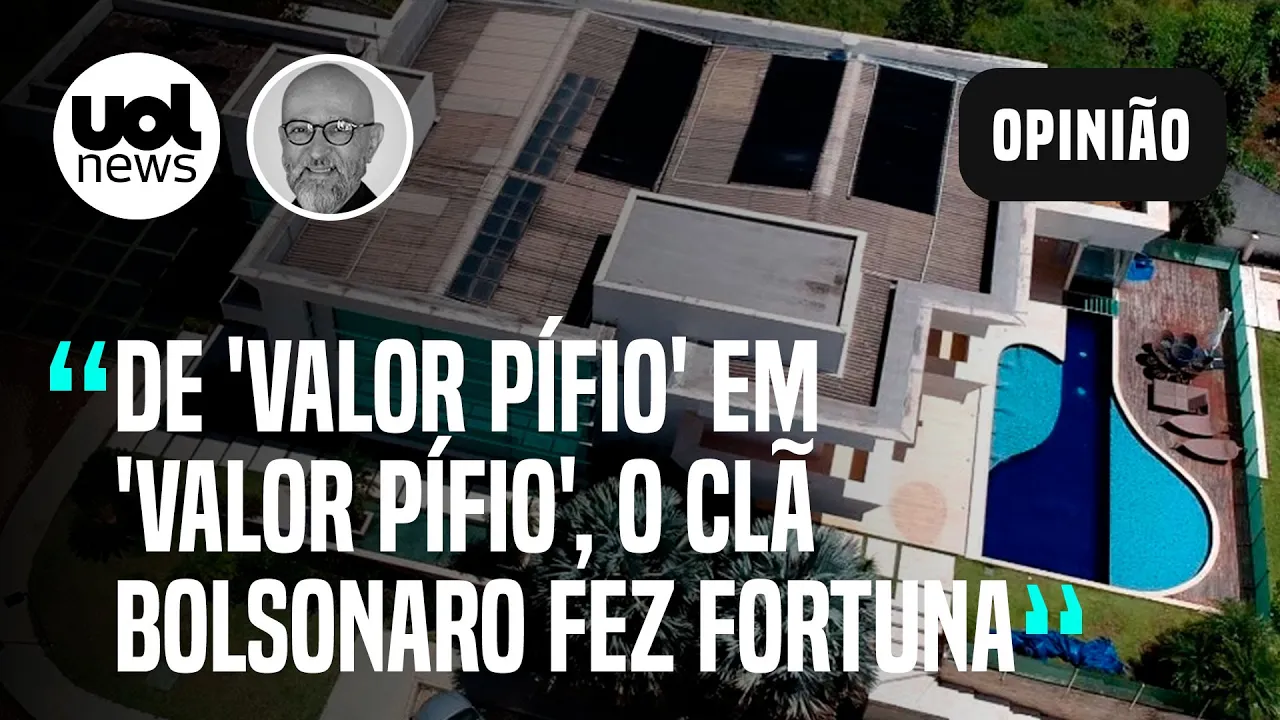 Josias: Com 'valores pífios', família Bolsonaro fez fortuna e patrimônio em imóveis