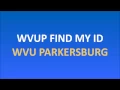 WVUP Find My ID Training