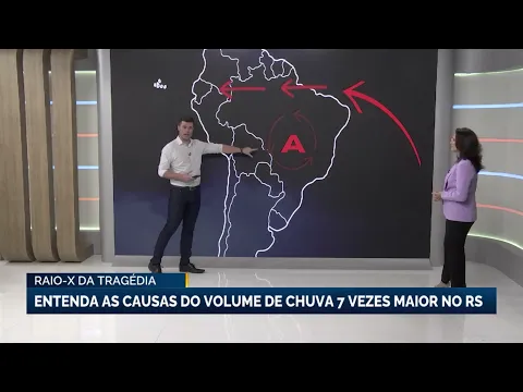 Download MP3 Previsão do tempo: entenda as causas do volume de chuva 7 vezes maior no rs