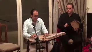 قابلنى والاشواق فى عنيه   صولو القانون الفنان د ماجد سرور   دارت الايام   جلسة خاصة دندنها