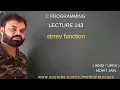 C PROGRAMMING LECTURE 143 strrev FUNCTION BY mohitsirkiclass