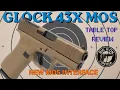 Glock 43X MOS Unboxing - Coyote Tan with New MOS Interface