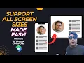 Multiple Screen Size Support in Android Jetpack Compose