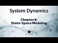 System Dynamics Course Chapter 8 State-Space Modeling
