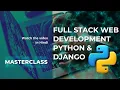 Full-stack web development using Python and Django
