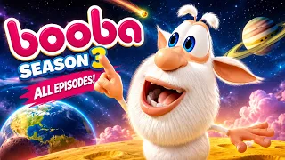 Booba 😀 Season 3 🔥 ALL Episodes Back-to-Back 💙 Moolt Kids Toons Happy Bear