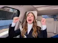 Alison Brie Danny Pudi talk about Donald Glover and recreate TOO MANY FEET Carpool Karaoke 23